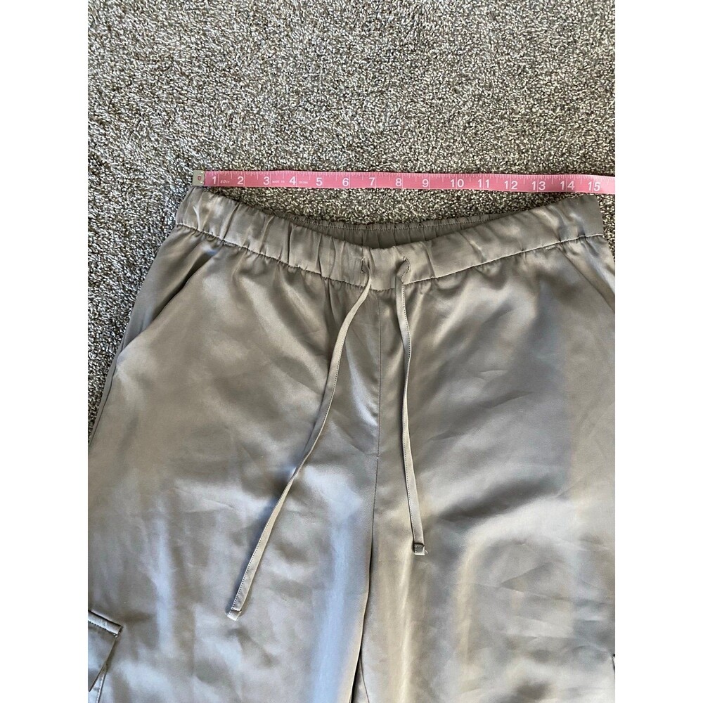 Abercrombie & Fitch Tan Wide Leg Pants - Picture 4 of 8